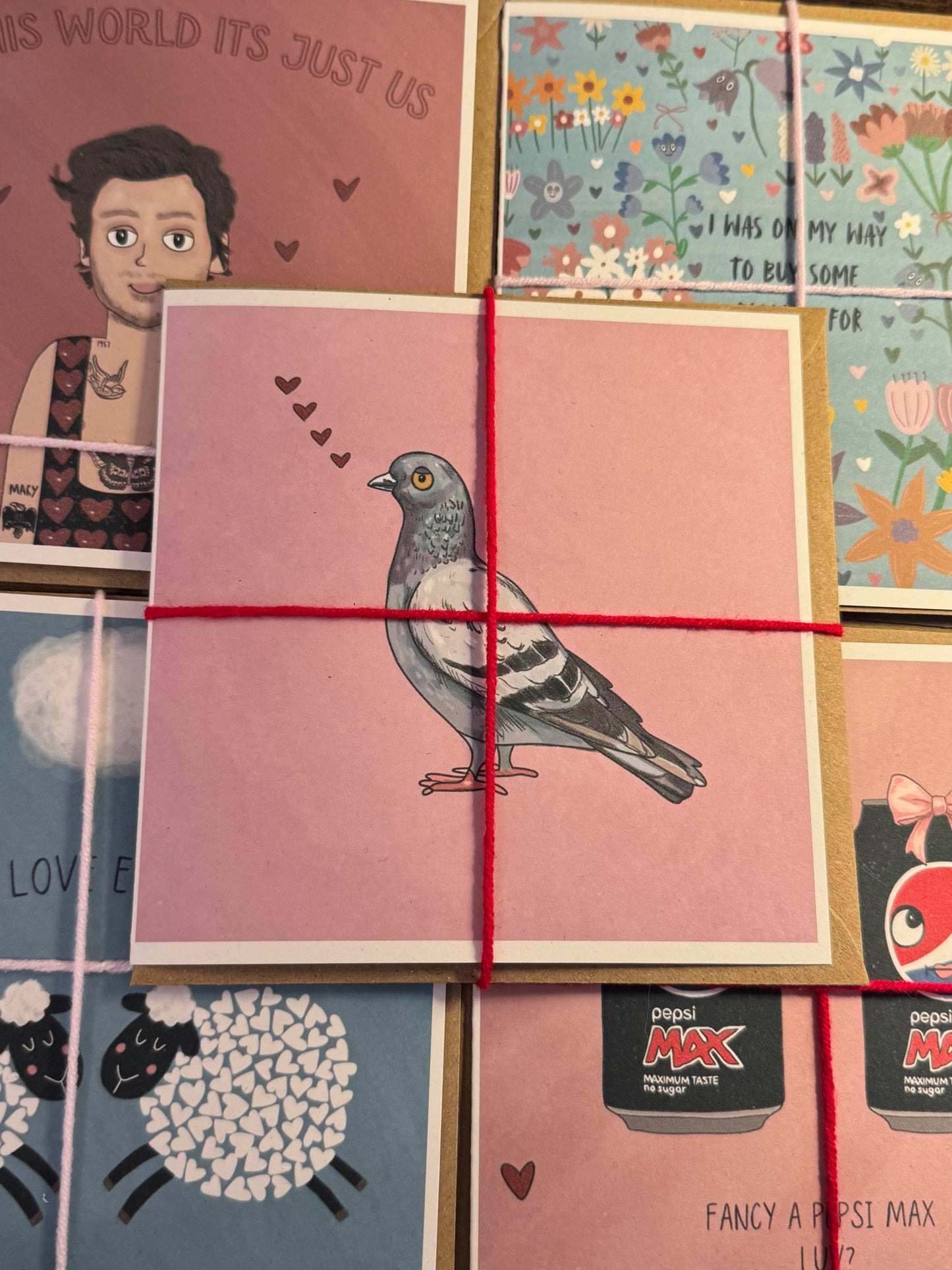 Pigeon - Greeting Card
