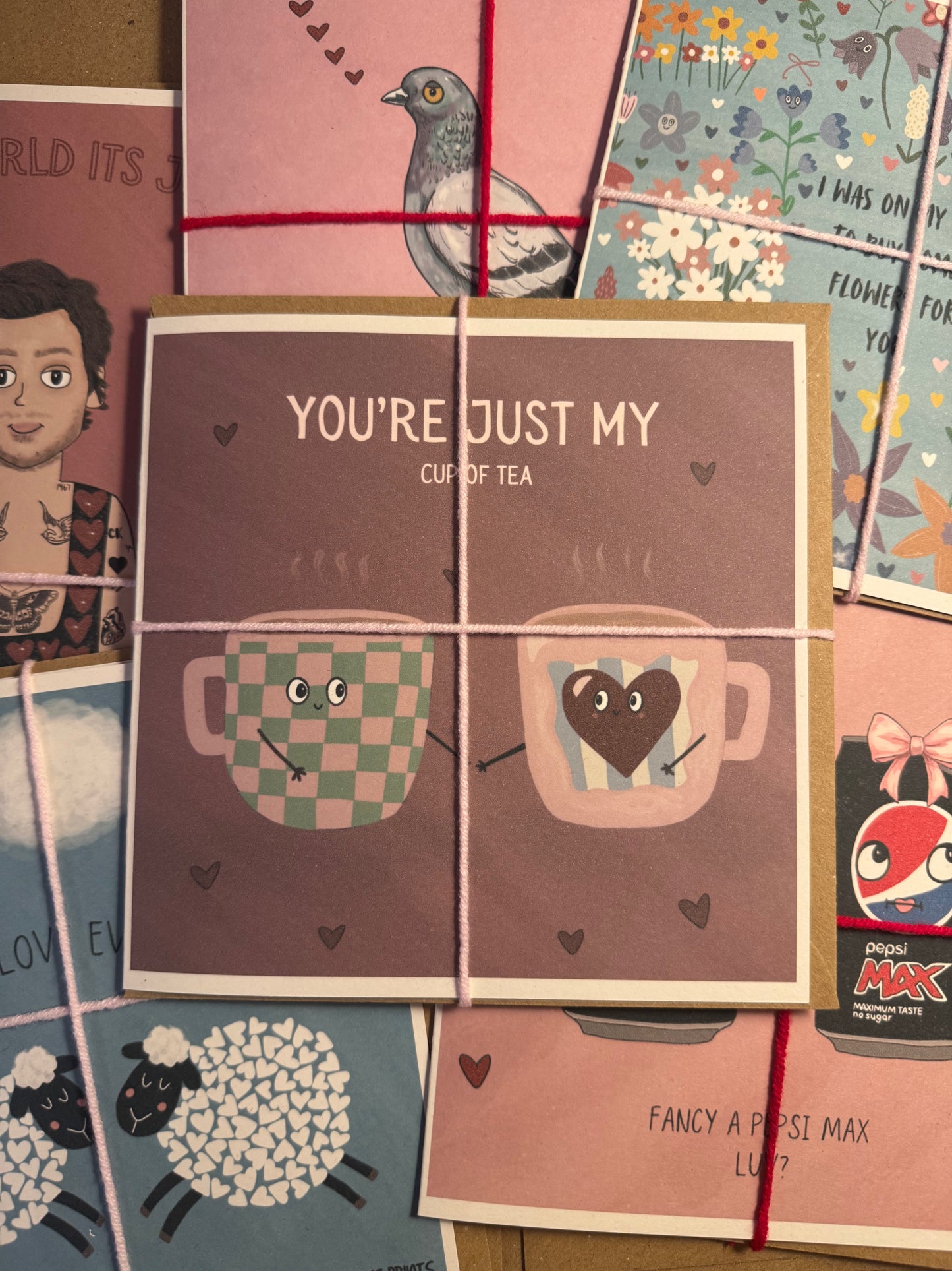 You're Just My Cup of Tea - Greeting Card