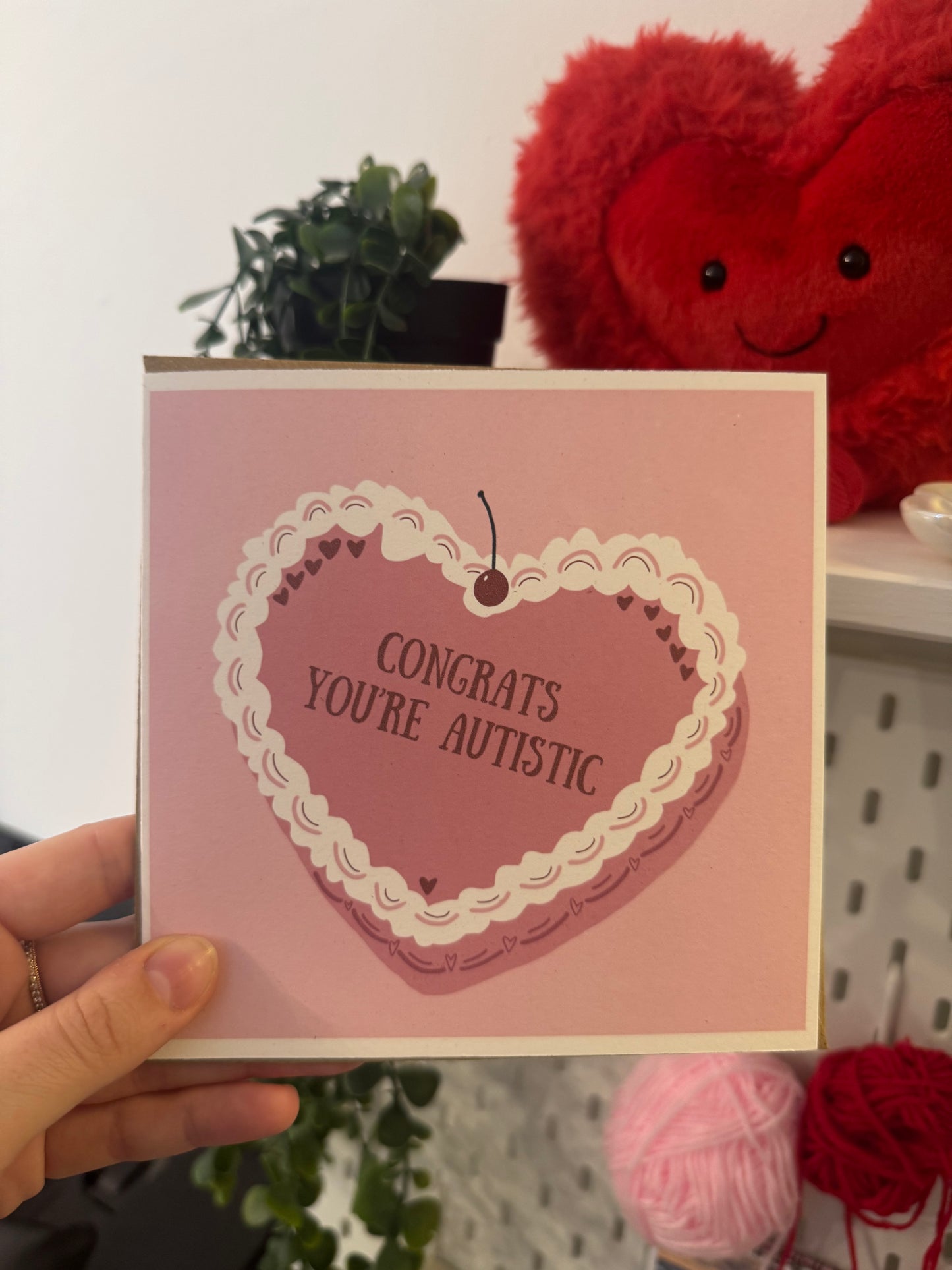 Congrats You're Autistic - Greeting Card