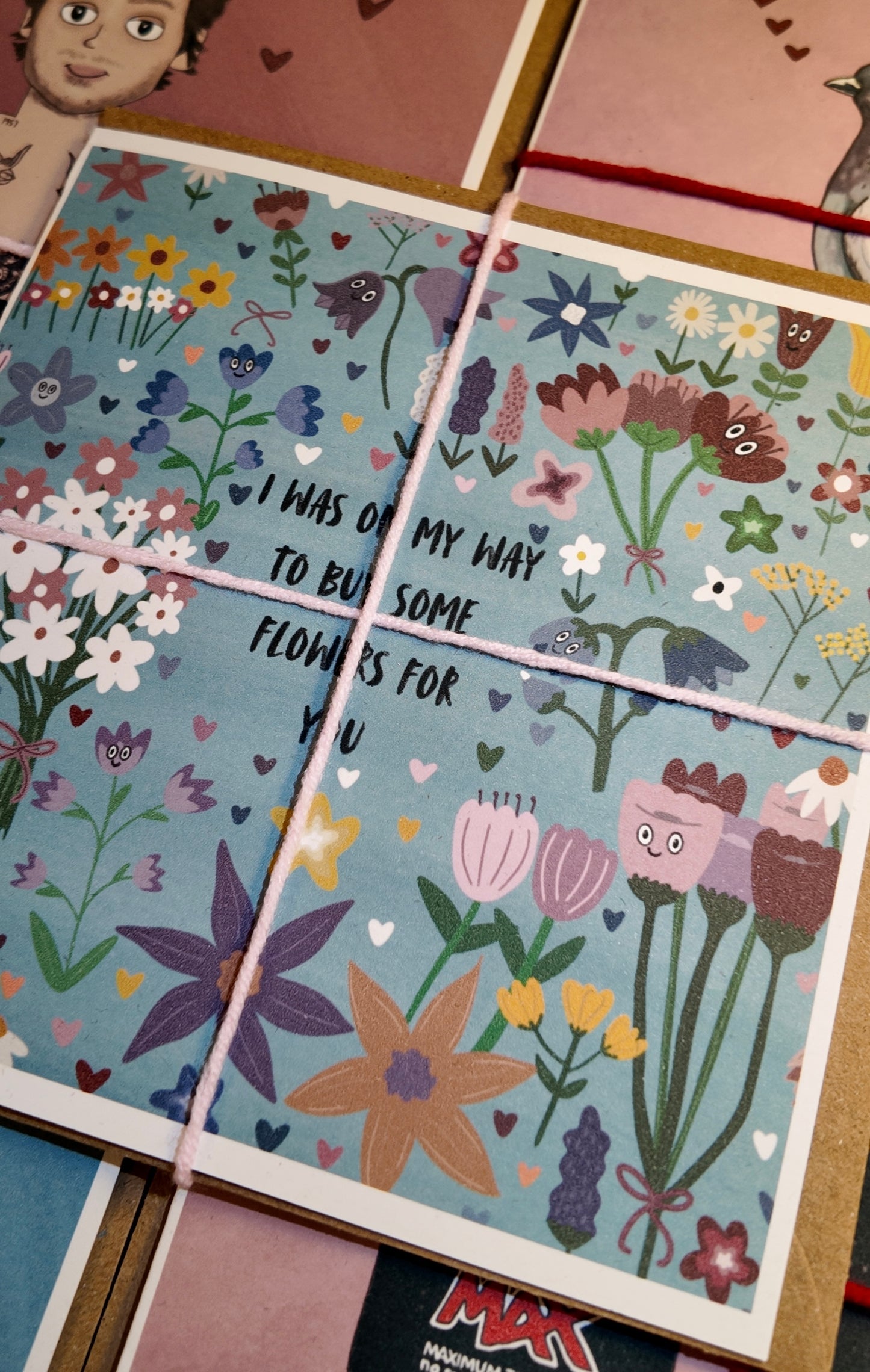 I Was on My Way to Buy Some Flowers For You - Greeting Card
