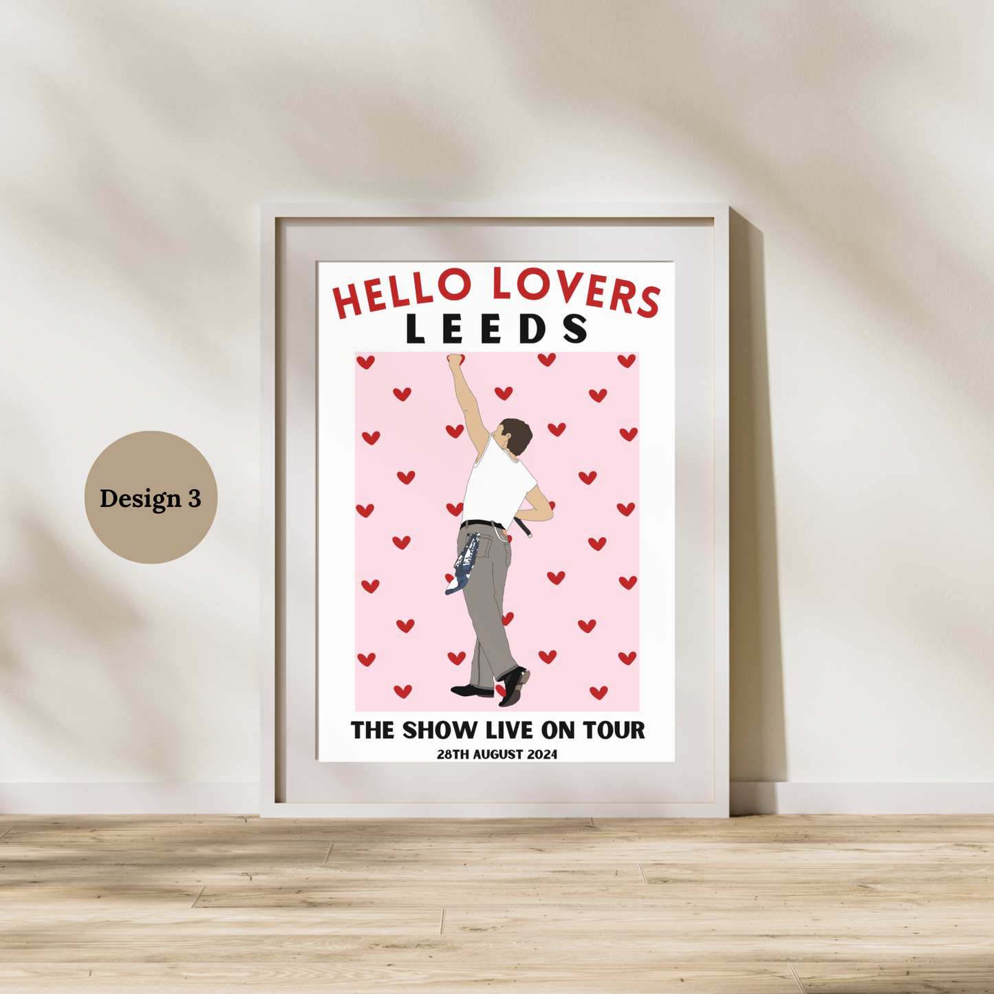Niall Horan Leeds Poster | The show live on tour poster | TSLOT 24