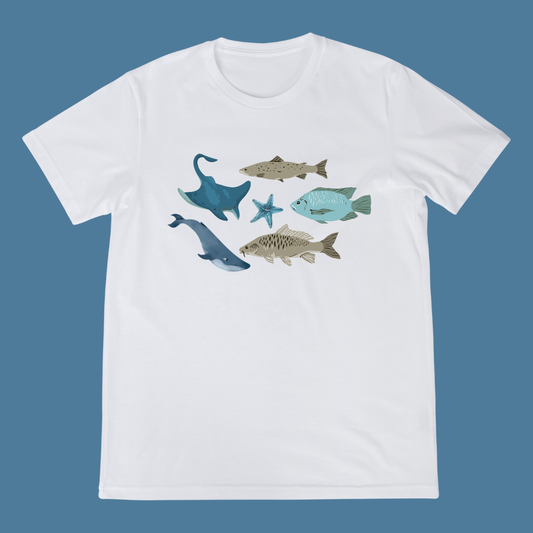 FISH BASIC TSHIRT | GRAPHIC TEE