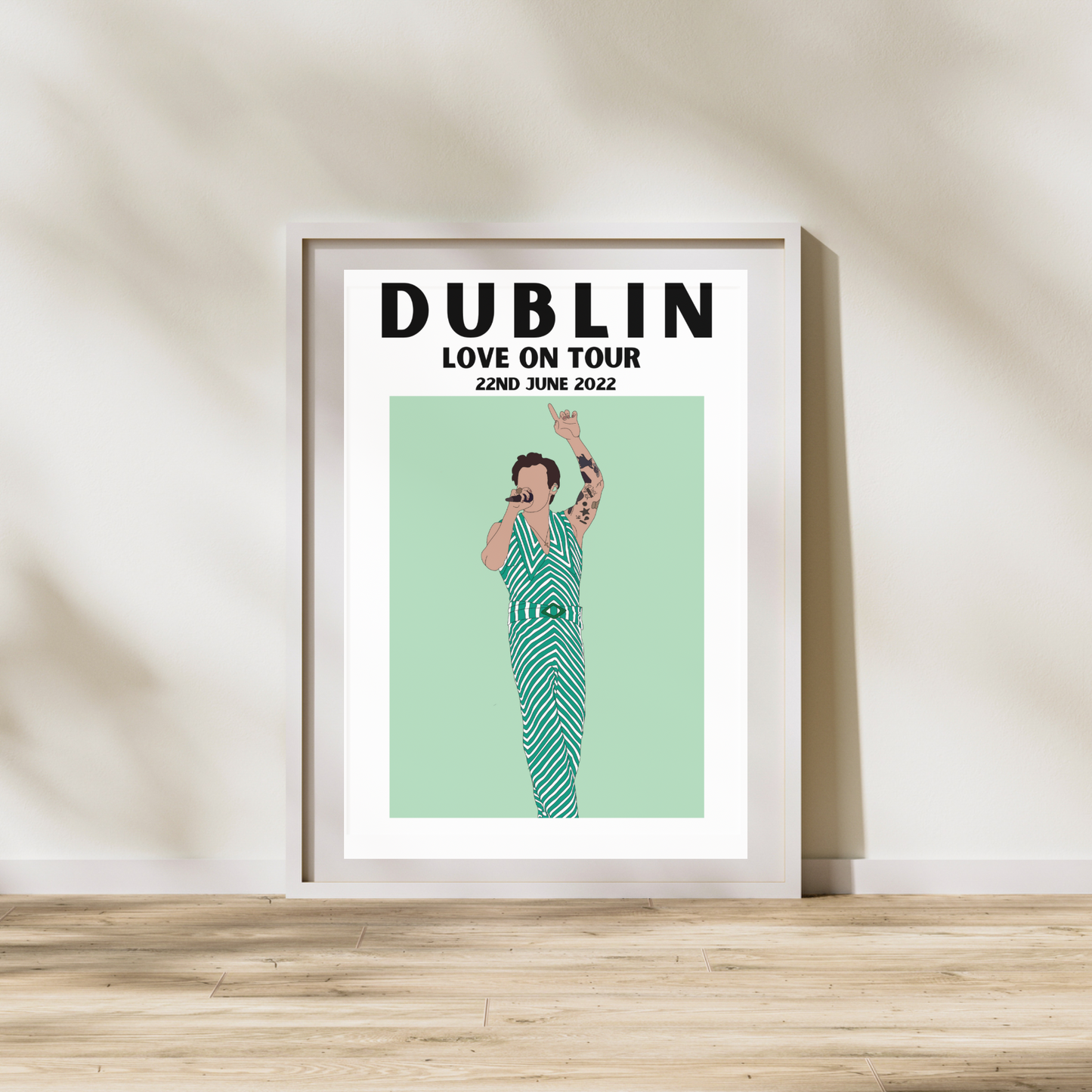 Harry Styles Dublin 2022 Poster | Love on Tour Poster