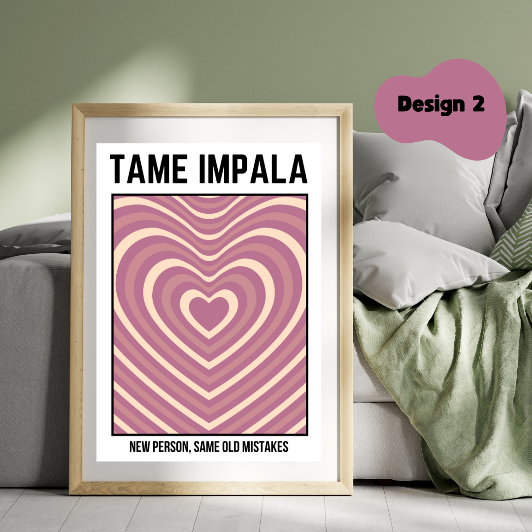 Tame Impala Inspired Prints
