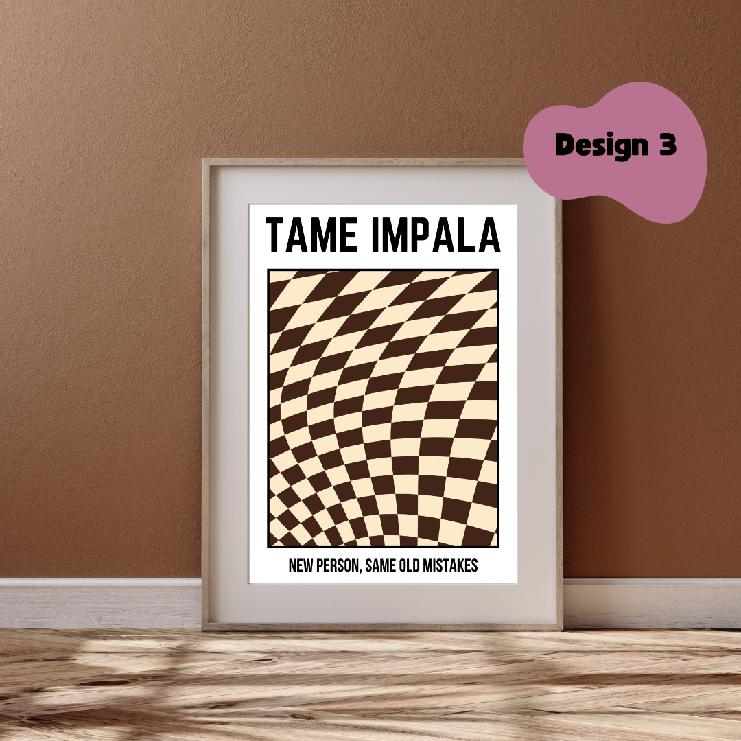Tame Impala Inspired Prints