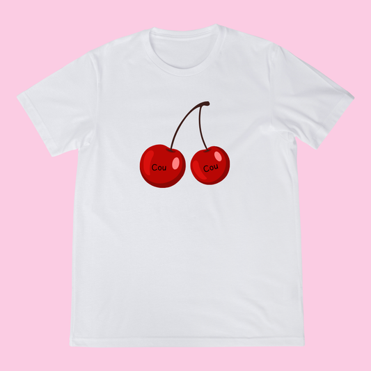 CHERRY GRAPHIC TEE