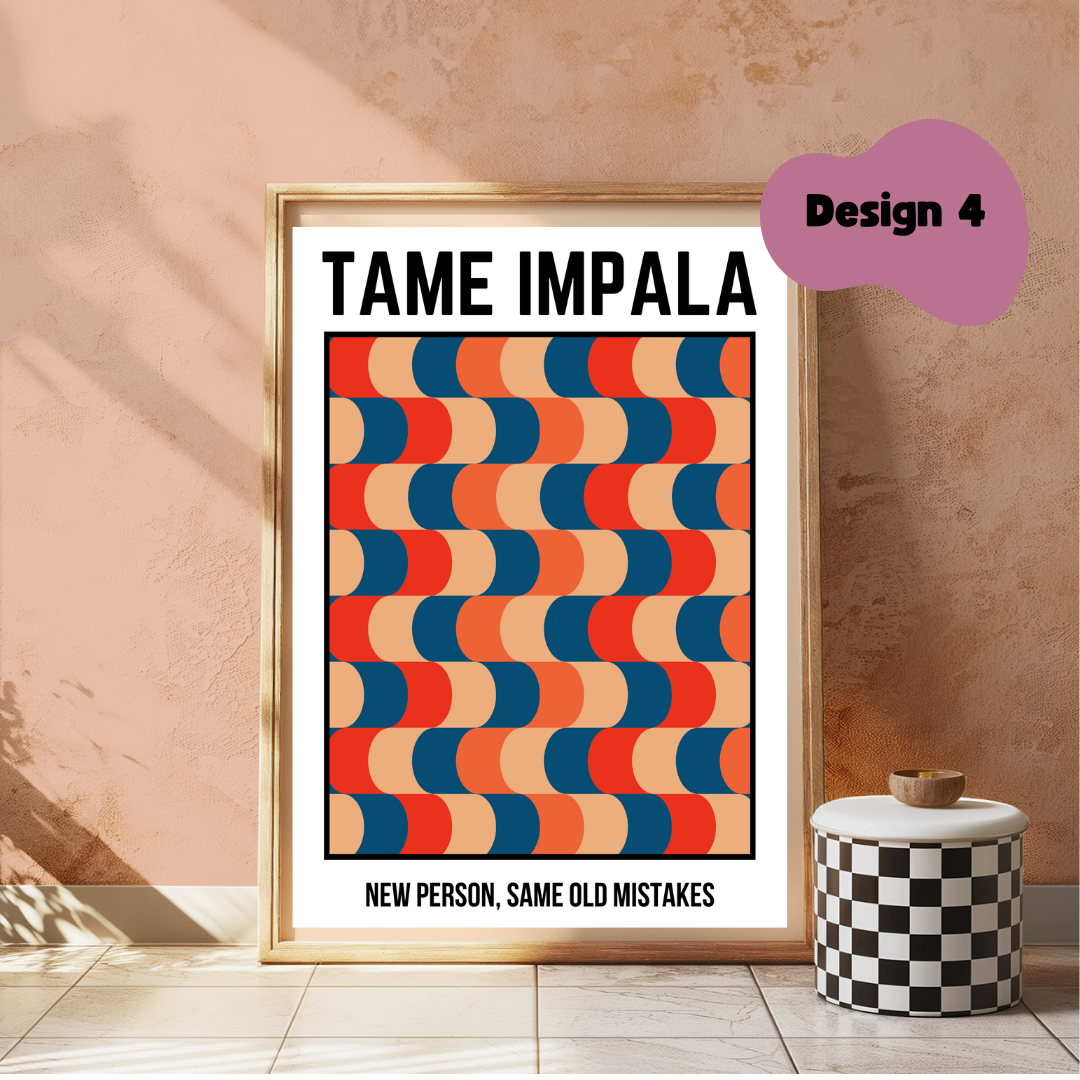 Tame Impala Inspired Prints