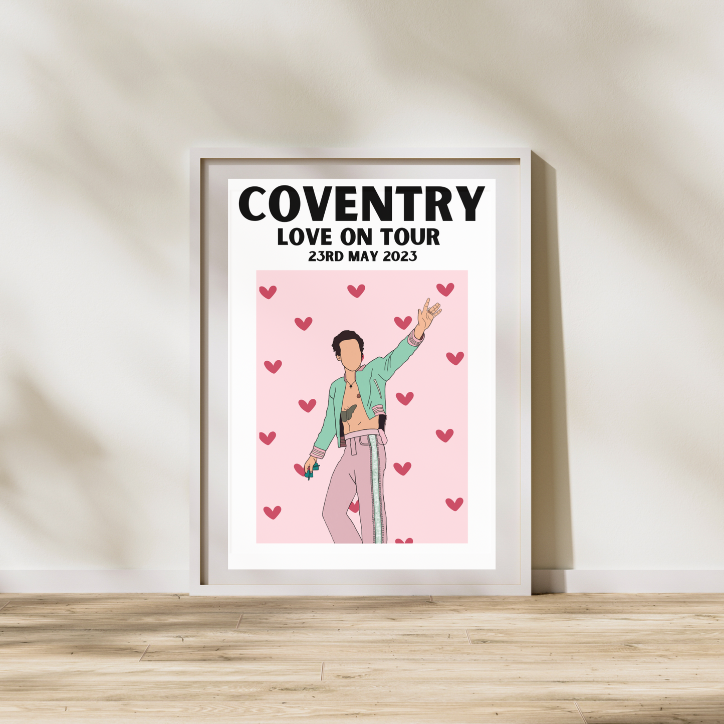 Harry Styles Coventry Night 2 Poster | Love on Tour Poster | HSLOT 23 Coventry N2 Poster | Harry Styles Poster