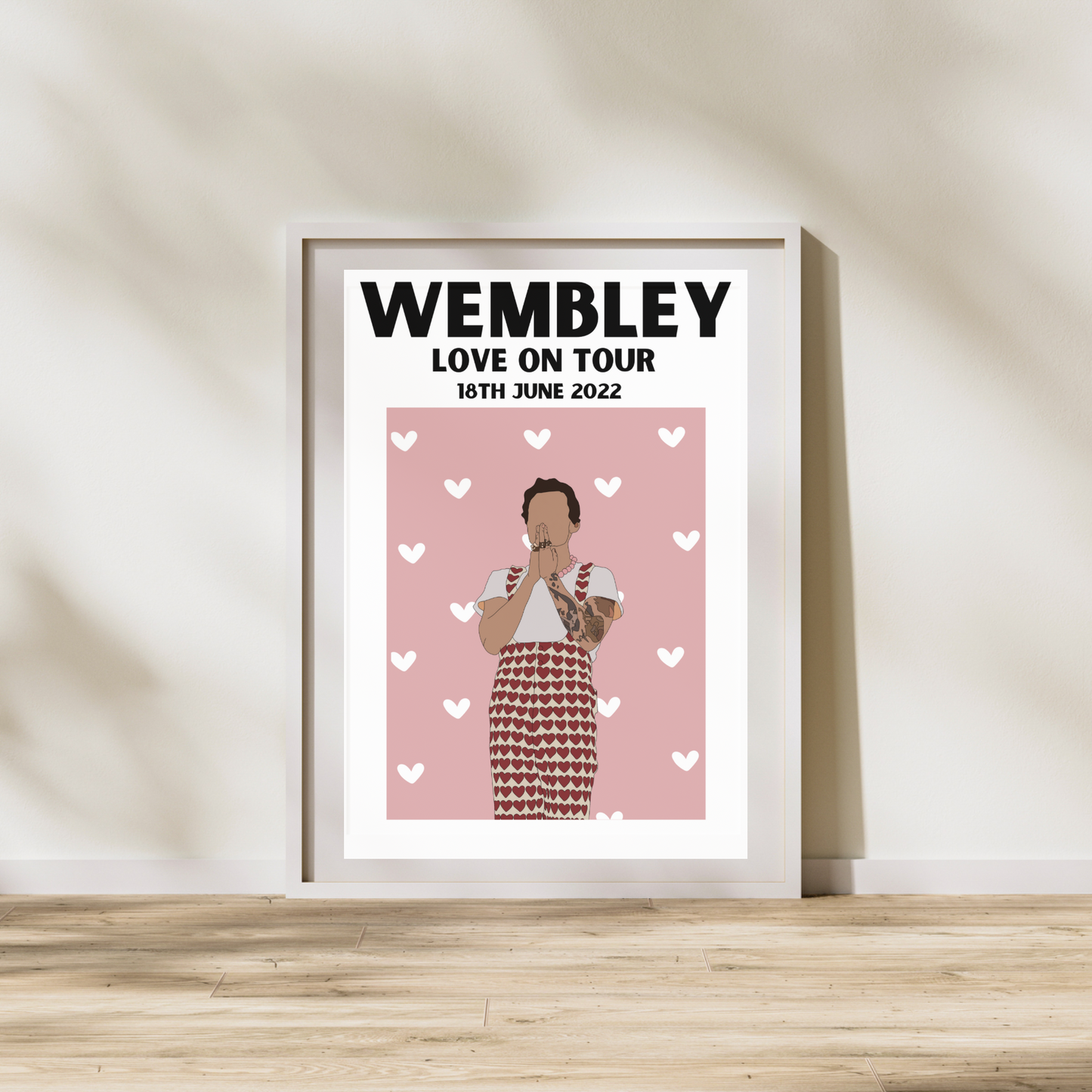 Harry Styles Wembley Night 1 Poster | Love on Tour Poster | HSLOT 22 Wembley N1 Poster | Harry Styles Poster