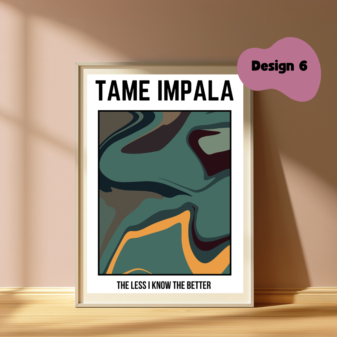 Tame Impala Inspired Prints