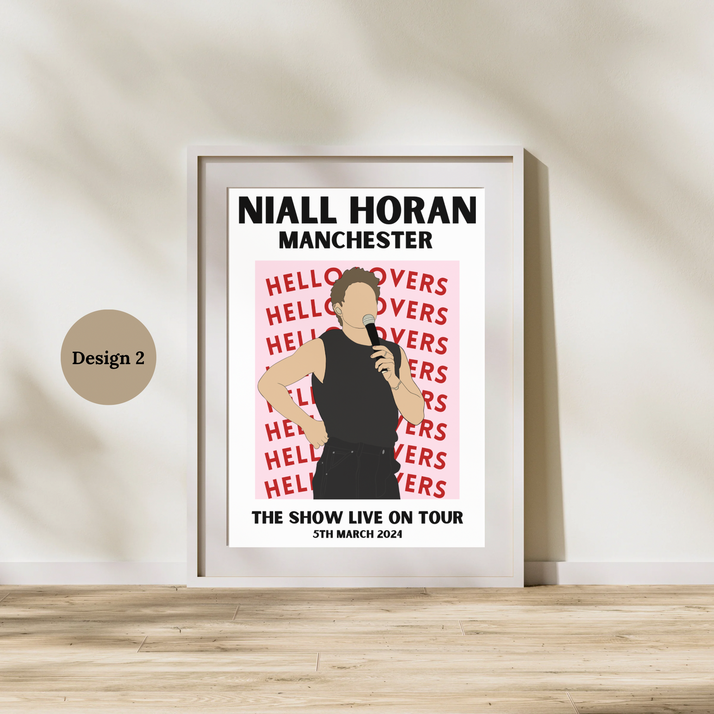 Niall Horan Manchester N1 Poster | The show live on tour poster | TSLOT 24