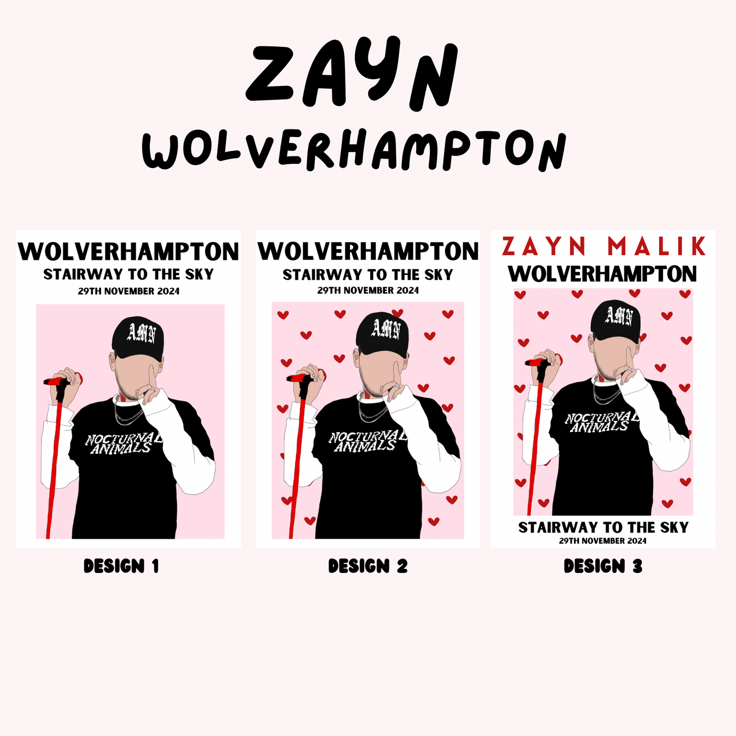 Zayn Malik Wolverhampton Print