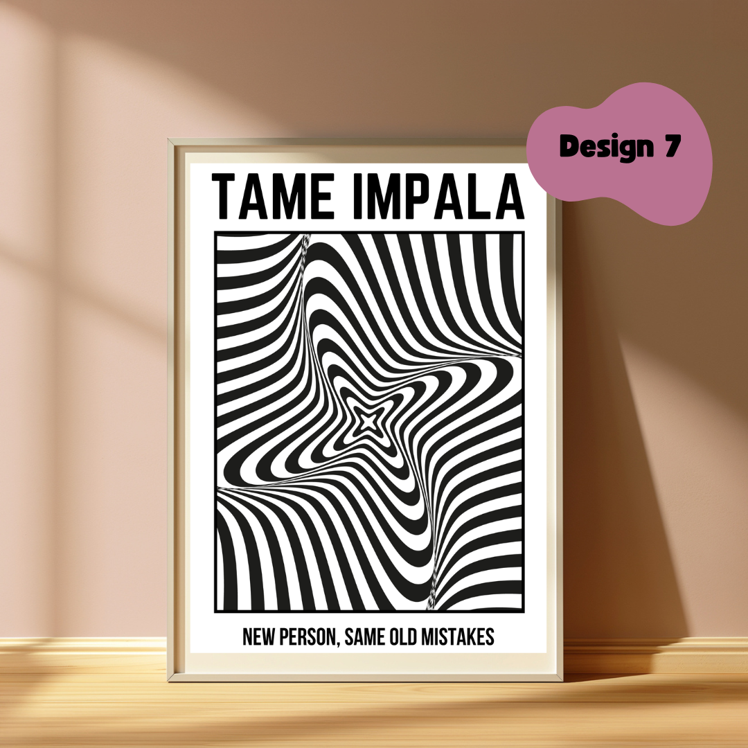 Tame Impala Inspired Prints