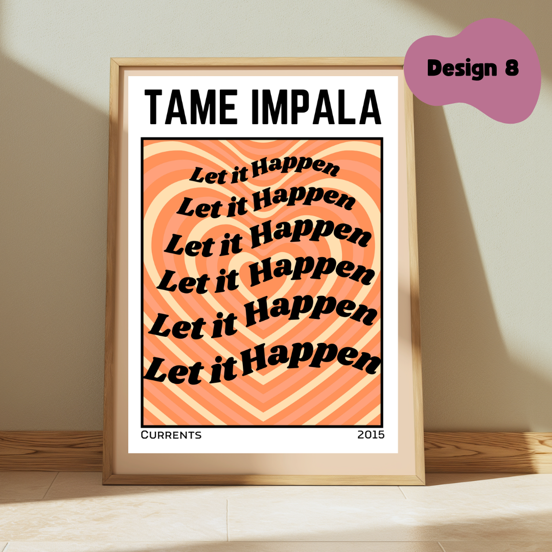 Tame Impala Inspired Prints