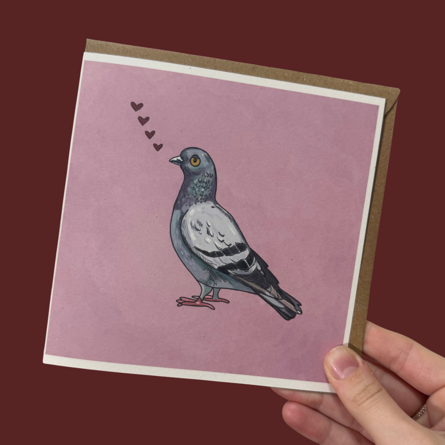 Pigeon - Greeting Card
