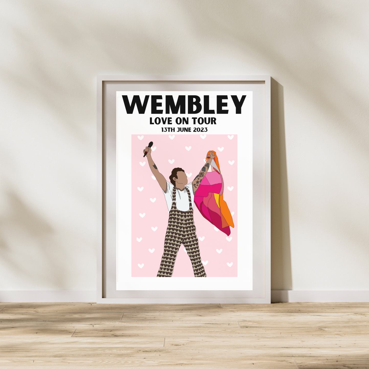 Harry Styles Wembley Night 1 Poster | Love on Tour Poster | HSLOT 23 Wembley N1 Poster | Harry Styles Poster