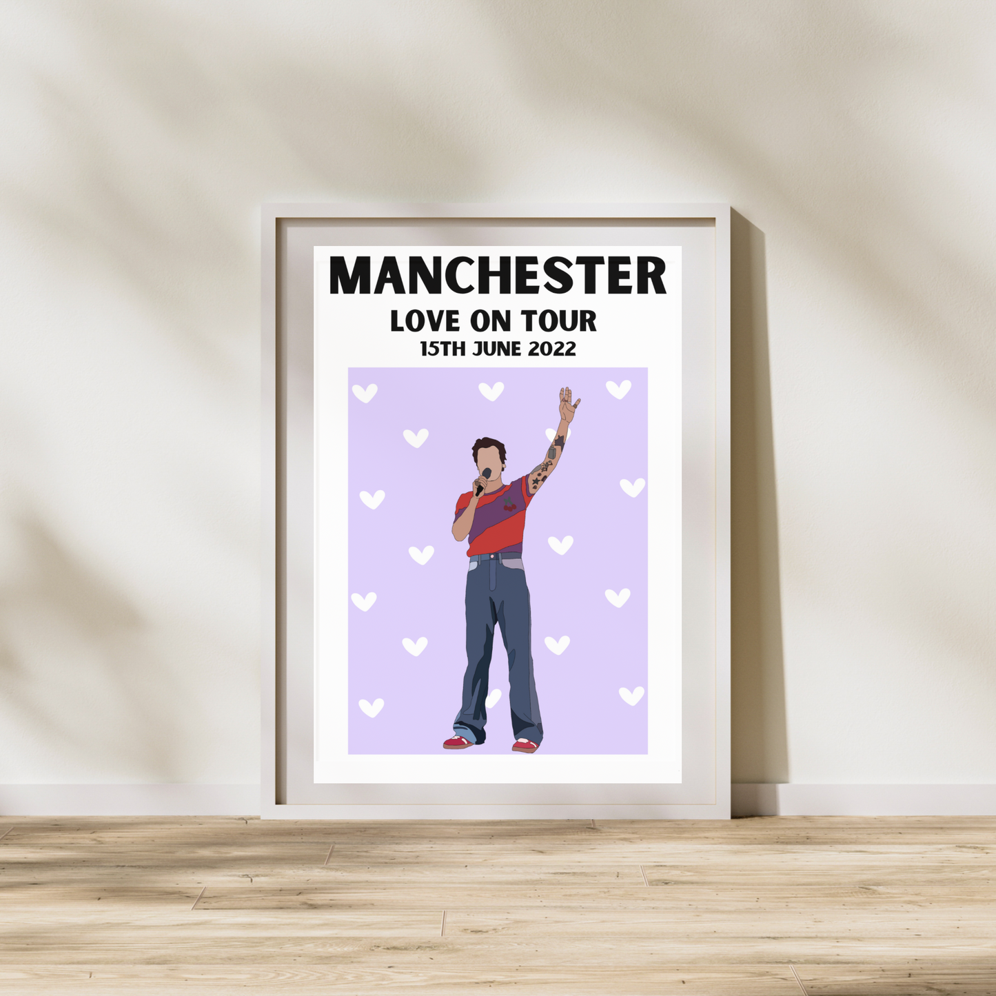 Harry Styles Manchester Night 2 Poster | Love on Tour Poster | HSLOT 22 Manchester N2 Poster | Harry Styles Poster