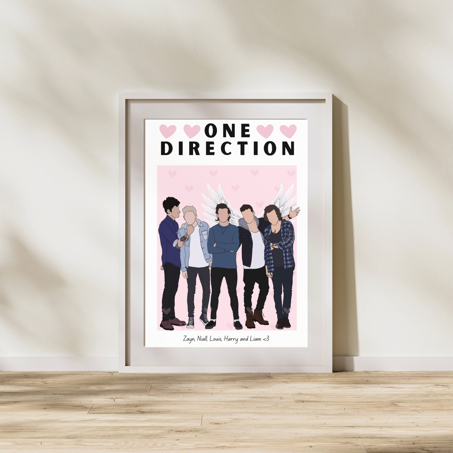 One Direction print in memory of Liam