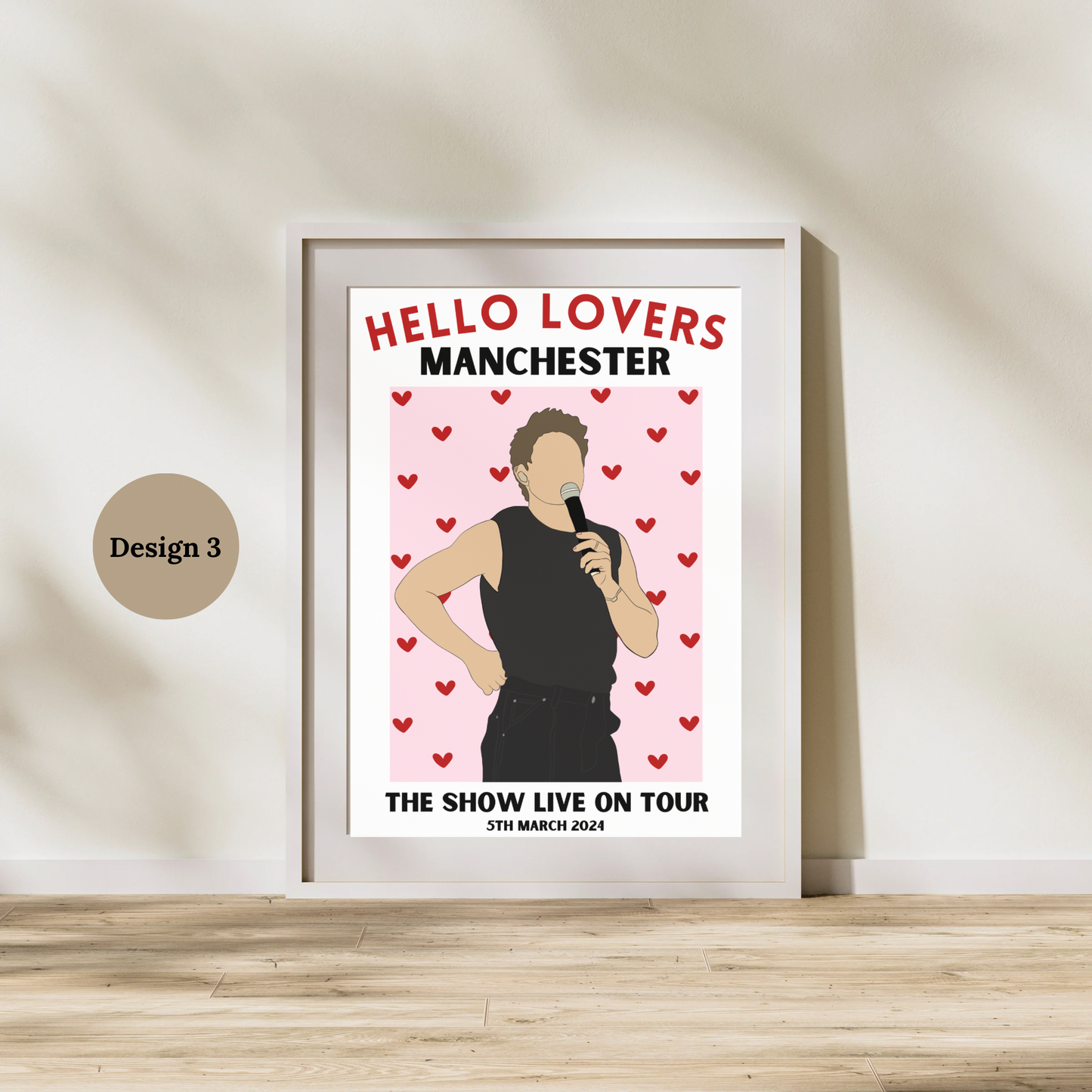 Niall Horan Manchester N1 Poster | The show live on tour poster | TSLOT 24