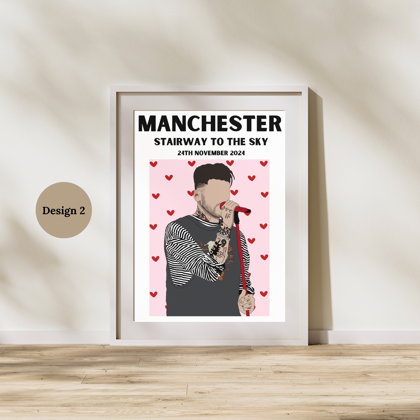 Zayn Malik Manchester Print