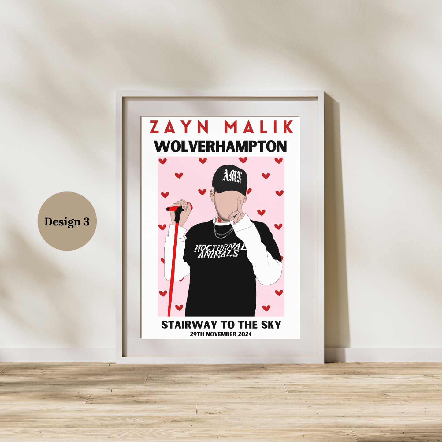 Zayn Malik Wolverhampton Print