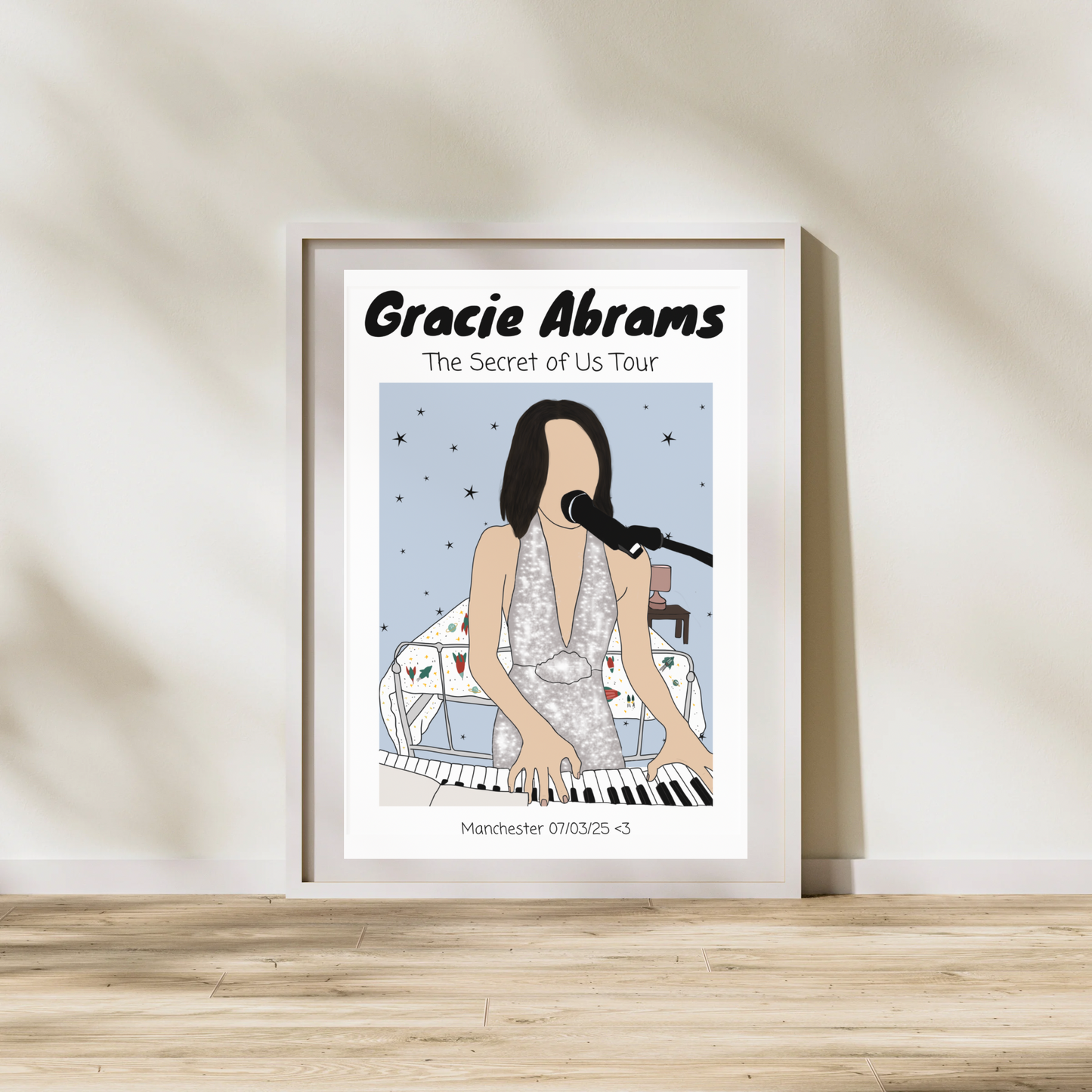 Gracie Abrams Manchester Poster | TSOUT