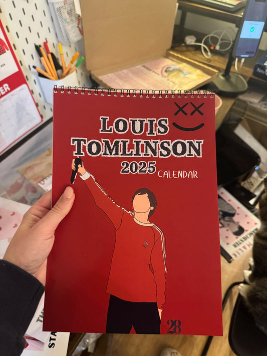 Louis Tomlinson calendar a4