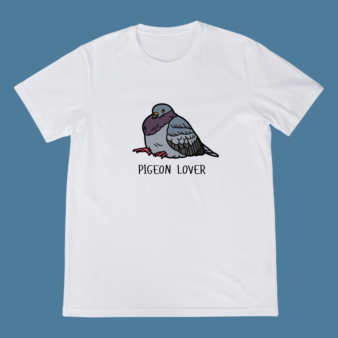 PIGEON LOVER GRAPHIC TEE
